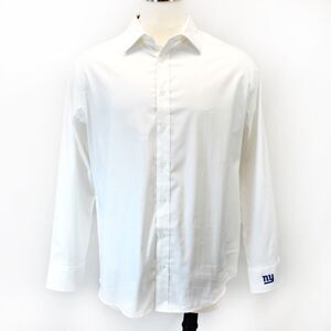 J.Palmer New York Giants Men's NFL White Cotton Blend Shirt XL